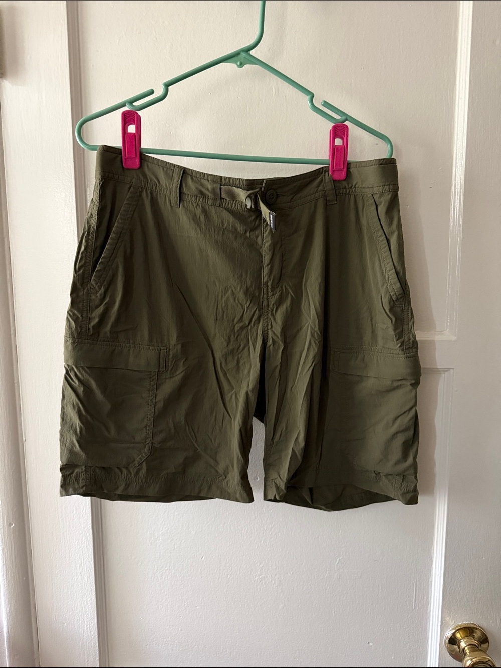 REI Women's Olive Green Cargo Shorts